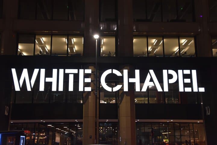 Explore the infamous area of London known as Whitechapel.