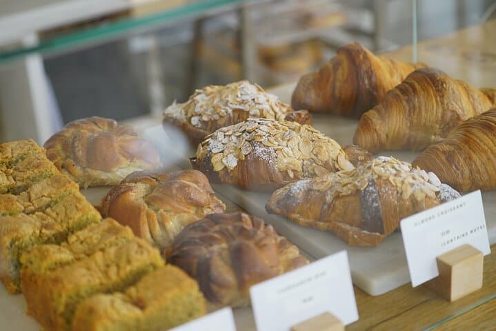 Amazing pastries at a local bakery