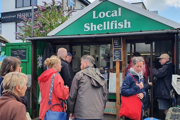 Local seafood stalls