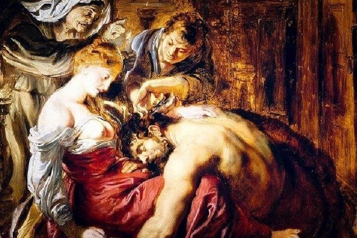 Samson and Delilah by Rubens