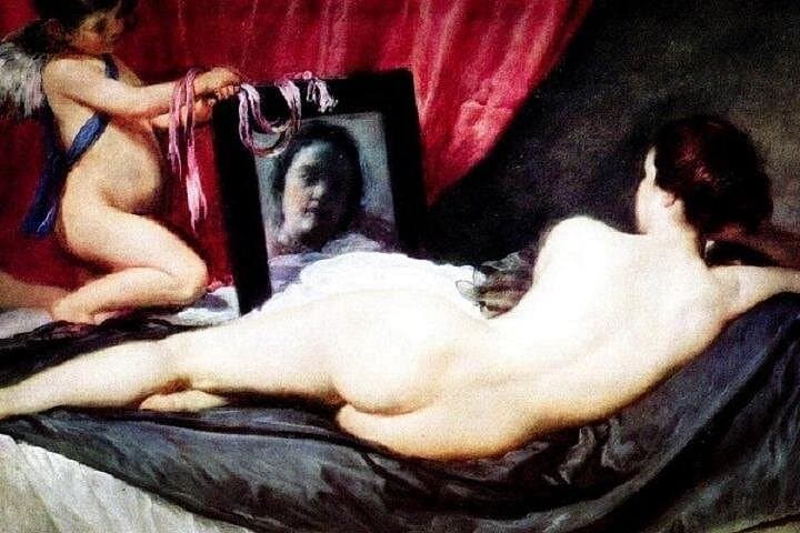 Venus in the mirror by Velázquez
