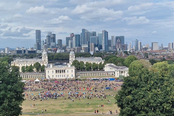 Canary Wharf from Greenwich Park