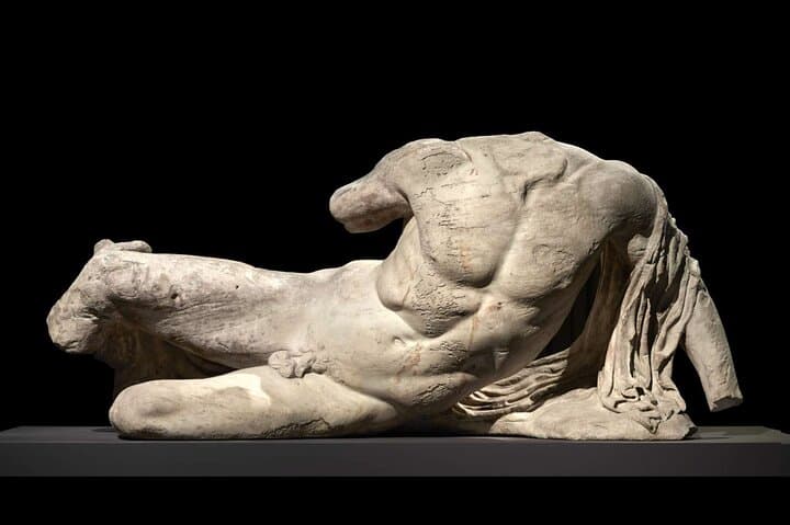 Parthenon Marbles Reclining River God
