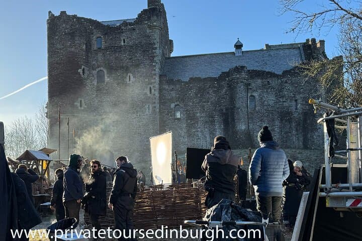 Doune Castle was Castle Leoch , home of Colum Mackenzie in Outlander Blood of my Blood