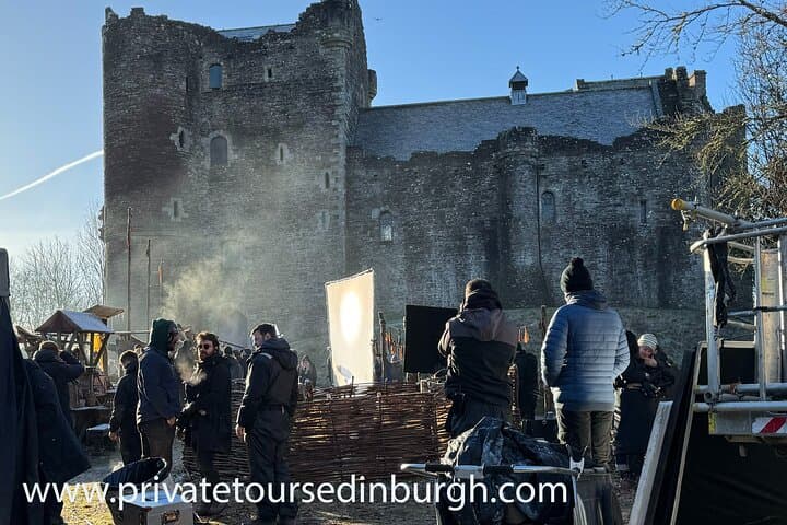 Doune Castle was Castle Leoch , home of Colum Mackenzie in Outlander Blood of my Blood
