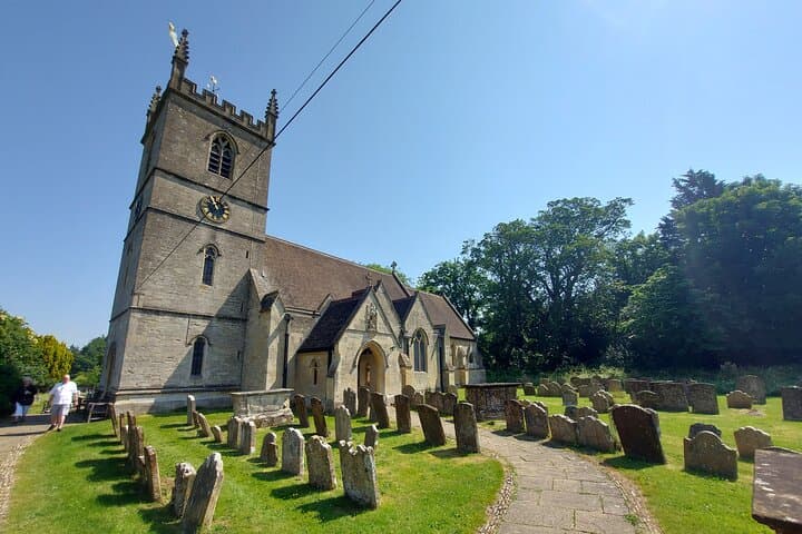 St Martin's Church where Sir Winston Churchill is burried.