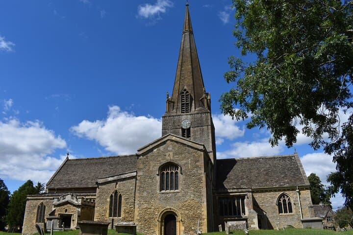 The church where Mary marries Mathew.