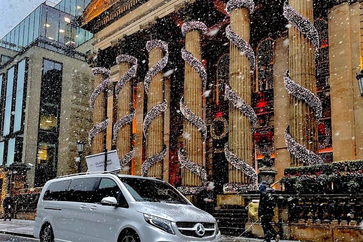 Luxury Private transfer from Edinburgh City to Glasgow airport