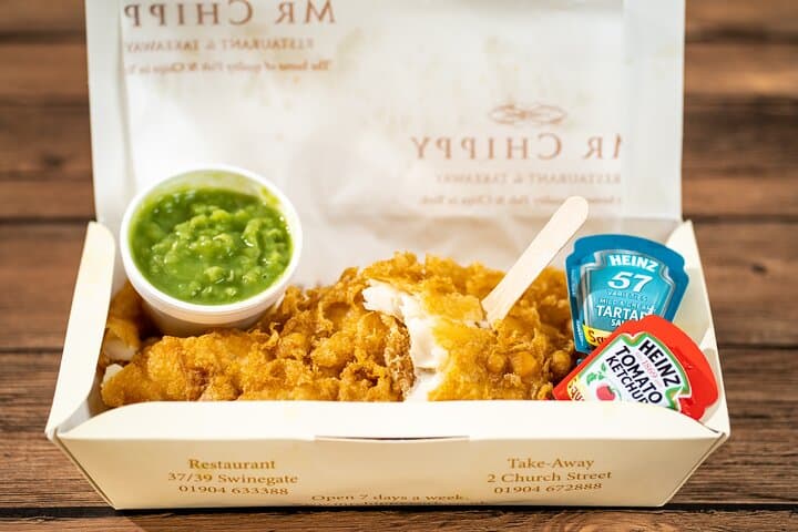 Crispy, crunchy goodness awaits aboard the Fish & Chips Cruise - bon appétit!