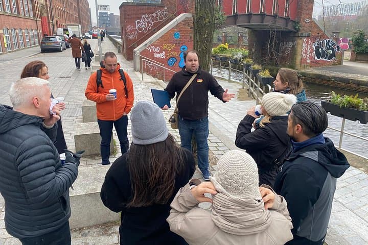Here's David warning the group of the infamous canal murders