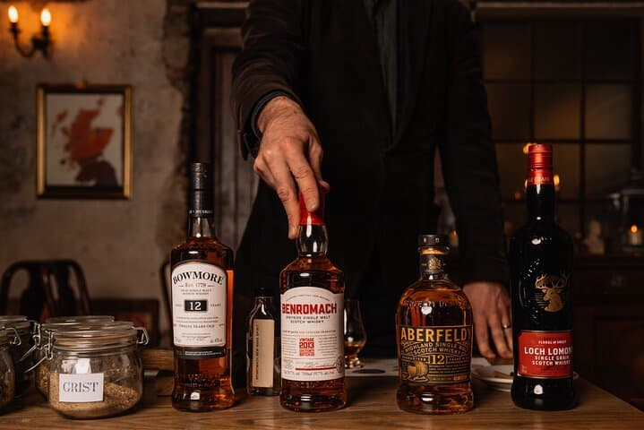 Small Group Edinburgh Whisky Tour and Tasting