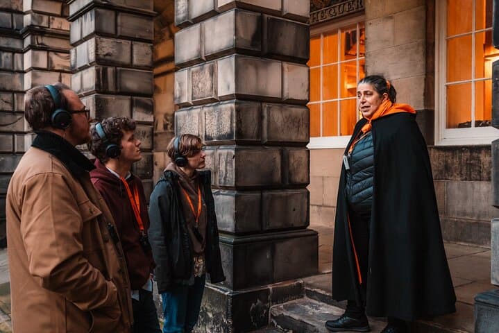 Multi-Sensory Underground Vaults Evening Ghost Tour with Whisky