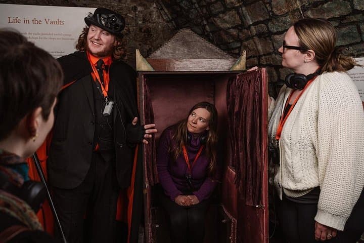 Multi-Sensory Haunted Underground Vaults Tour in Edinburgh