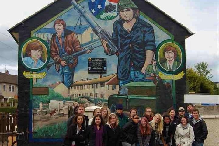 Famous Belfast Private Taxi Cab Tour Adventure The Troubles 2 Hrs