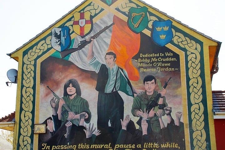 Famous Belfast Private Taxi Cab Tour Adventure The Troubles 2 Hrs