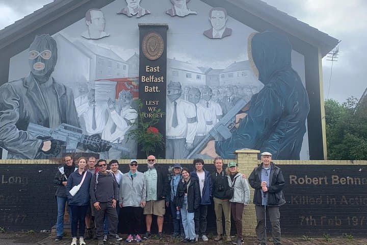Famous Belfast Private Taxi Cab Tour Adventure The Troubles 2 Hrs