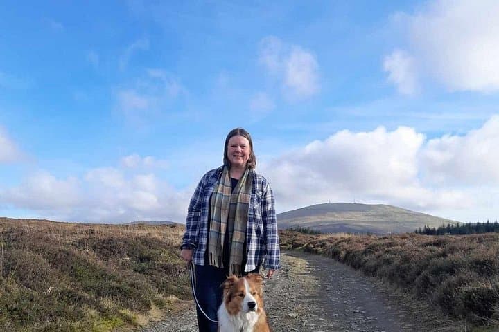 Louise and her Sable Border Collie Max