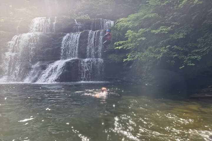 Fresh water and clear waterfalls