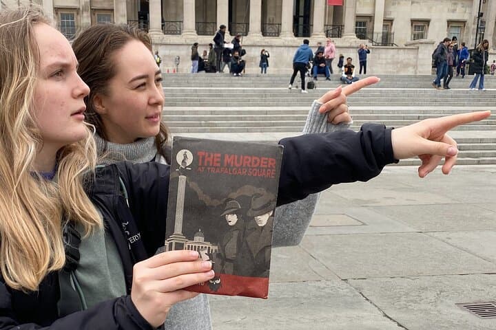 London Self-Guided Murder Mystery Tour by Trafalgar Square