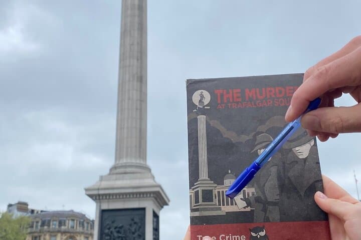 London Self-Guided Murder Mystery Tour by Trafalgar Square