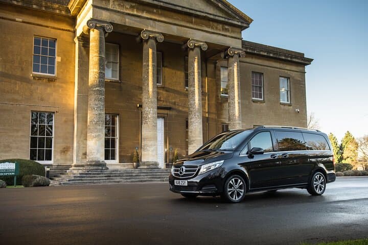 Luxury Mercedes touring vehicle