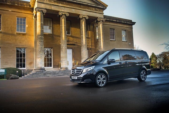 Luxury Mercedes touring vehicle