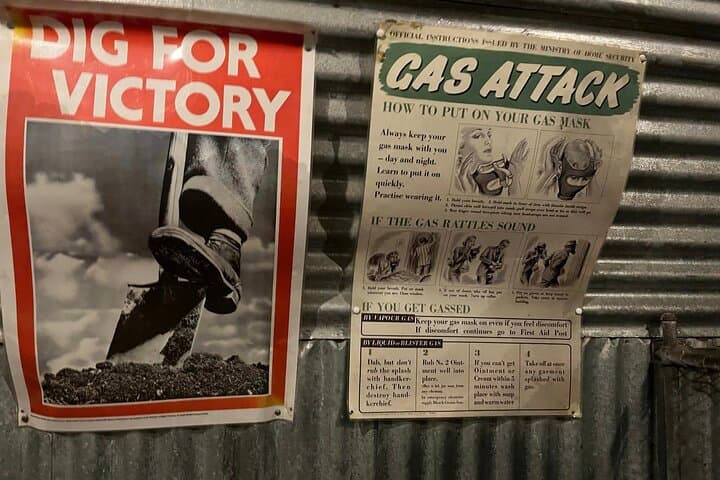 Imagine hiding in the Blitz in caves under the city!