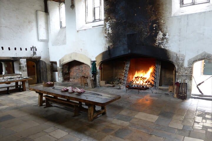 Henry VIII's Kitchens - The Great Fireplace