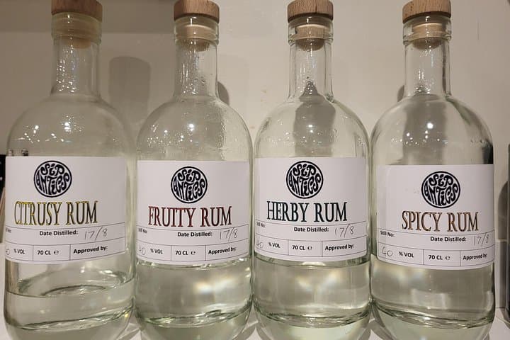Distill a Bottle of Rum on mini copper stills