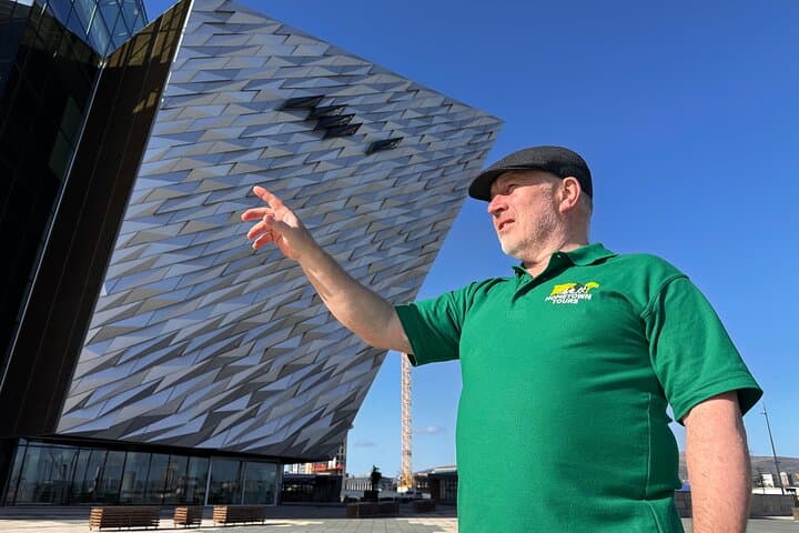 Titanic Belfast on the slipways