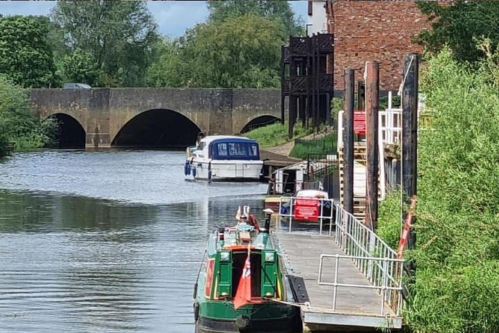 Self Guided Walk from Tewkesbury Abbey to Victoria Gardens