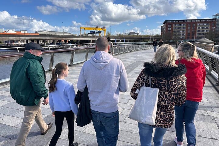 Walking the Maritime Mile in Belfast