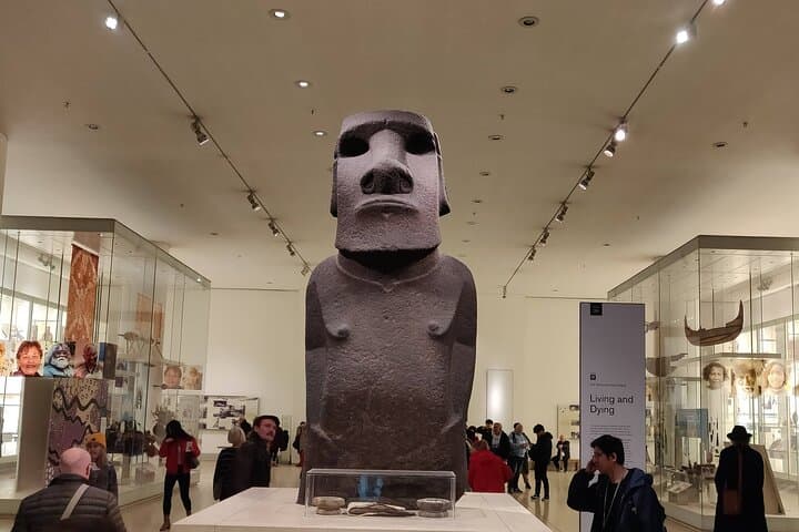Moai statue from Easter Island