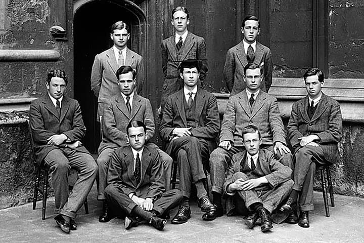 CS Lewis when he first came up to University College, before going to fight in the First World War