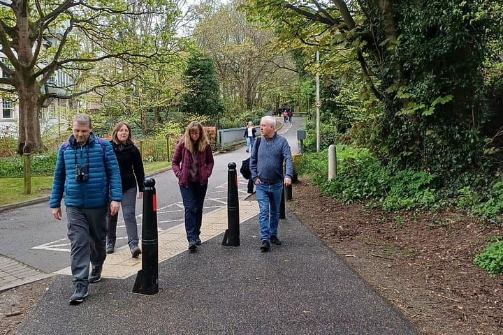 Heading into Edinburgh