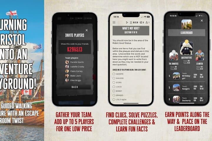 Bristol Self Guided Treasure Hunt & Outdoor Exploration Game