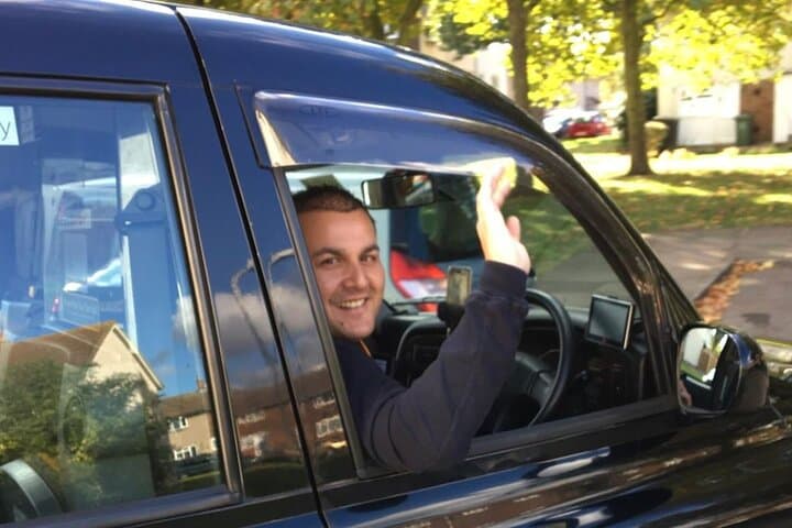 Taxi driver tour guide