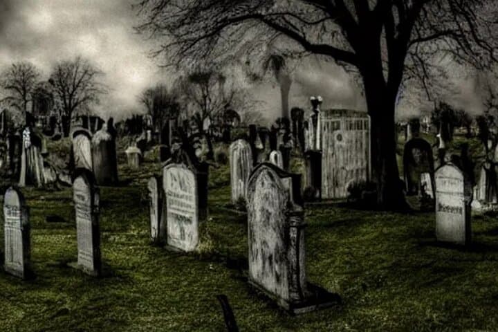 You'll start at Christ Church Cemetery. Will you feel the strange aura, or hear ghostly voices?