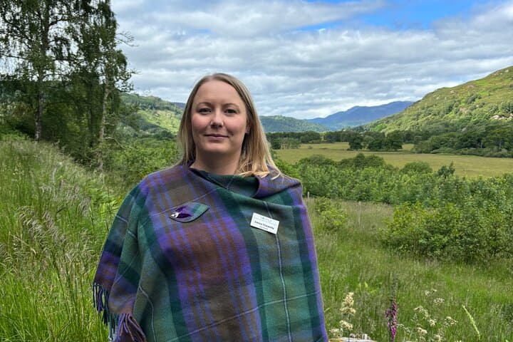 Your guide Emma Macaulay