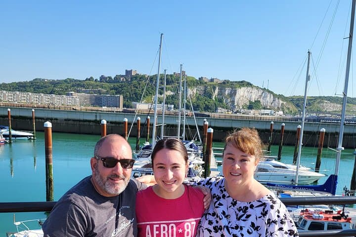 Dover Castle and the White Cliffs