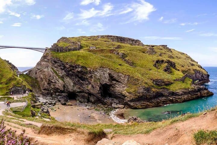 Rugged landscapes and Arthurian legend..