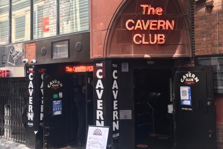 World Famous Cavern Club where the Beatles played just under 300 times.