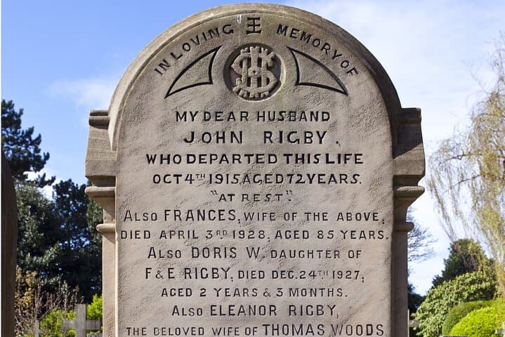 Did this Gravestone inspire "Eleanor Rigby....?"