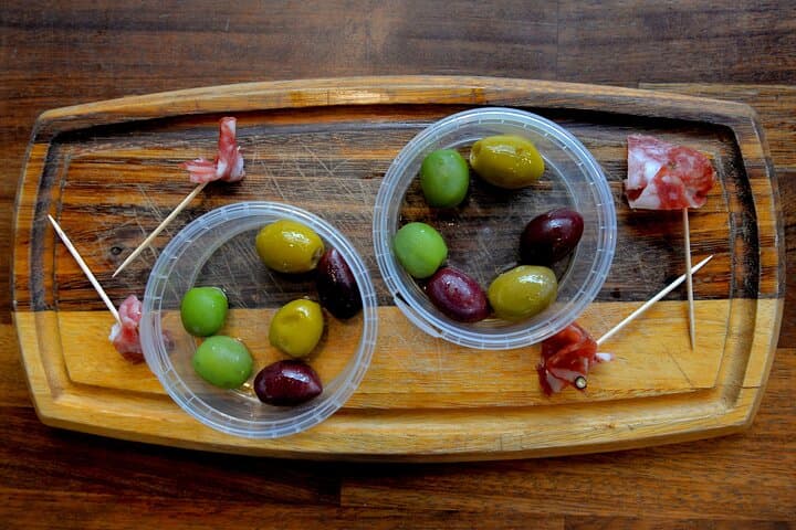 Enjoy a selection of food from all over the world.
