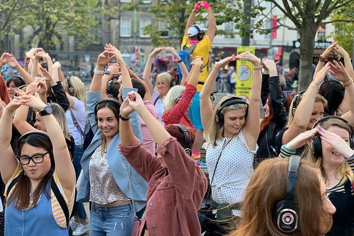 A Silent Disco Adventure at the Fringe for August in Edinburgh
