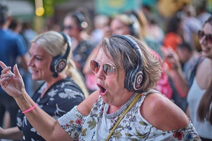 A Silent Disco Adventure at the Fringe for August in Edinburgh