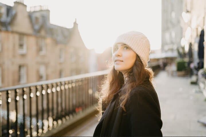 Private Photoshoot with Views of World Famous Edinburgh Castle