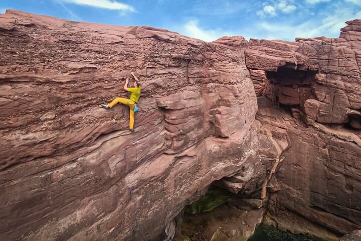 Private Rock Climbing in Scotland with Certified Instructor