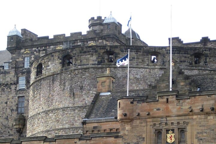 The historical Edinburgh Castle