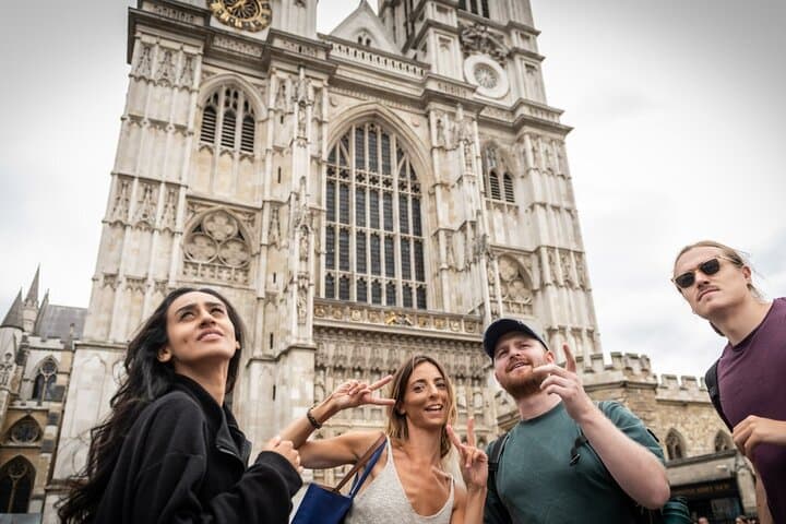 Outside Westminster Abbey